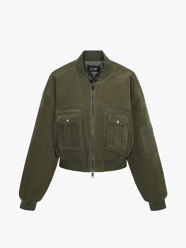 Out Pocket Point Bomber Jacket EMOAWOT030 (2 COLOR - E.B.M (Edition by Michaa) - Modalova