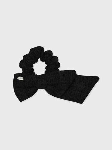 Ribbon Elastic Hair Scrunchie [] - FALLETT - Modalova