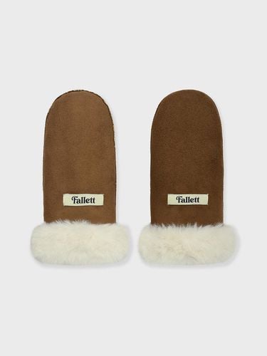 Fur Winter Gloves [Brown] - FALLETT - Modalova