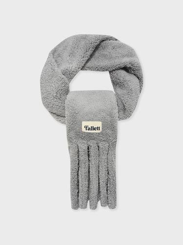 Boucl Warm Muffler [Grey] - FALLETT - Modalova