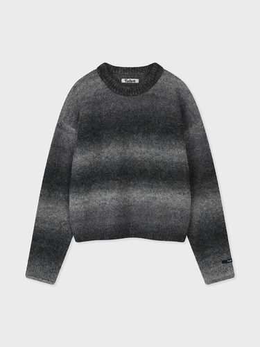 Gradient Boucle Knit [Gray] - FALLETT - Modalova