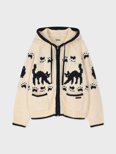 Cowhichan Hooded Zip-up Jacket [Ivory] - FALLETT - Modalova