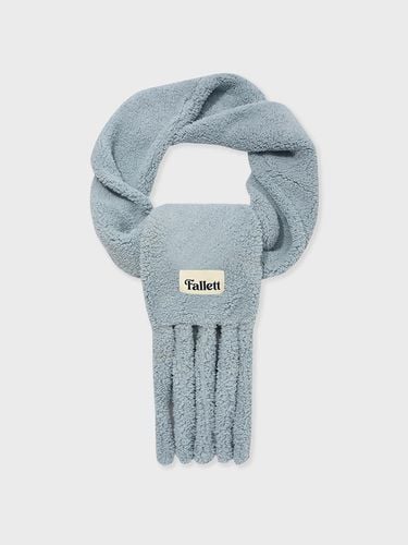 Boucl Winter Muffler [Blue] - FALLETT - Modalova