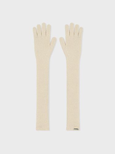 Long gloves beige - FALLETT - Modalova