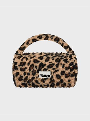 Eco Fur Leopard Tote Bag - FALLETT - Modalova