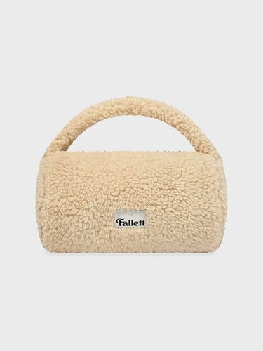 Eco Fur Tote Bag [Beige] - FALLETT - Modalova