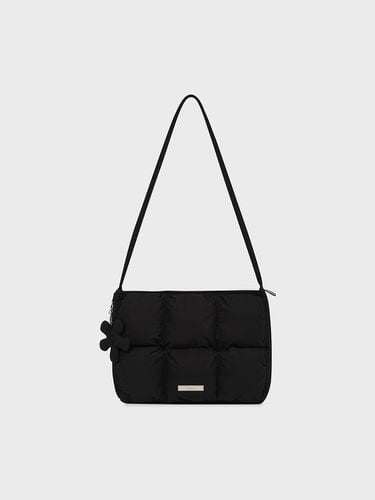 Flower Keyring Padded Bag [Black] - FALLETT - Modalova