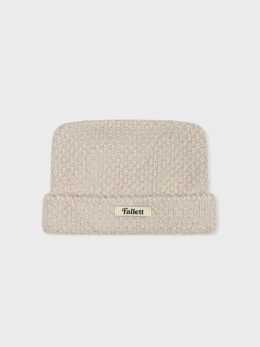 Nero Beanie beige - FALLETT - Modalova