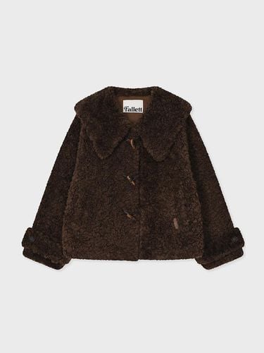 Soft Fur Duffle Coat [Brown] - FALLETT - Modalova