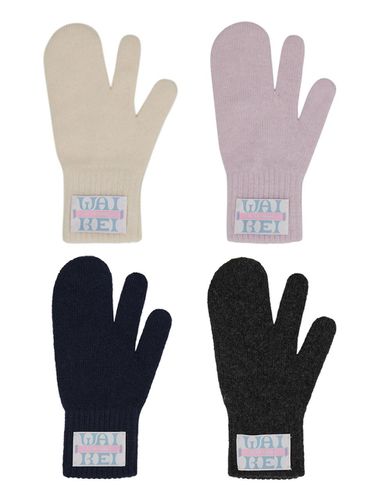 Plain wool glove 4 COLOR - WAIKEI - Modalova