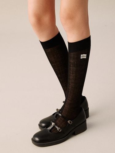 Merino Wool Knee Length Socks [] - COQUET - Modalova