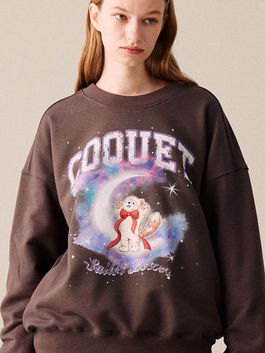 OVER - FIT] SAILOR MOON LESSER PANDA SWEATSHIRT C - COQUET - Modalova