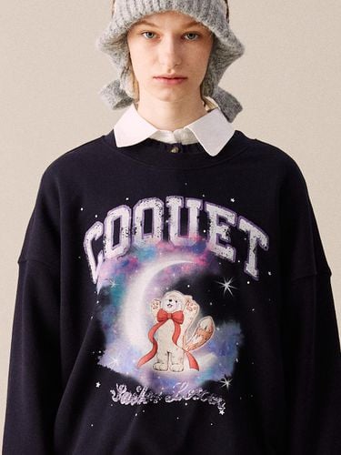 OVER - FIT] SAILOR MOON LESSER PANDA SWEATSHIRT N - COQUET - Modalova