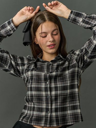 Fall Winter Napping Cropped Shirt - CITYPOPZ - Modalova