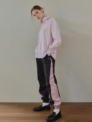 COLOR POINT JOGGER PANTS / PINK - Ihr - Modalova