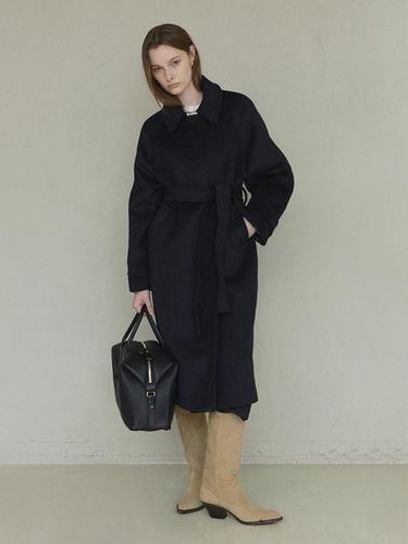 Our Raglan Maxi Coat / Navy - Ihr - Modalova