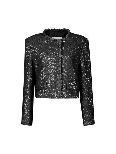 SEQUIN JACKET (BLACK) - YCH - Modalova