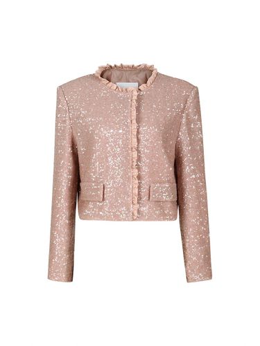 SEQUIN JACKET (LIGHT PINK) - YCH - Modalova