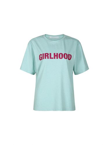 GIRLHOOD LOGO COTTON JERSEY T SHIRT () - YCH - Modalova