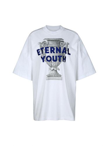 ETERNAL YOUTH PRINT T SHIRT (WHITE) - YCH - Modalova