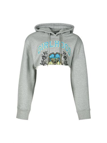 GIRLHOOD PRINT HOODED SWEATSHIRT () - YCH - Modalova