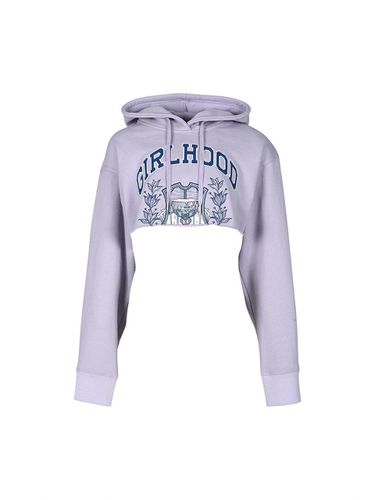 GIRLHOOD PRINT HOODED SWEATSHIRT () - YCH - Modalova