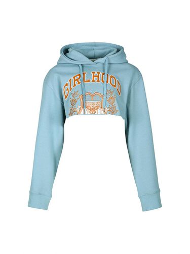 GIRLHOOD PRINT HOODED SWEATSHIRT () - YCH - Modalova