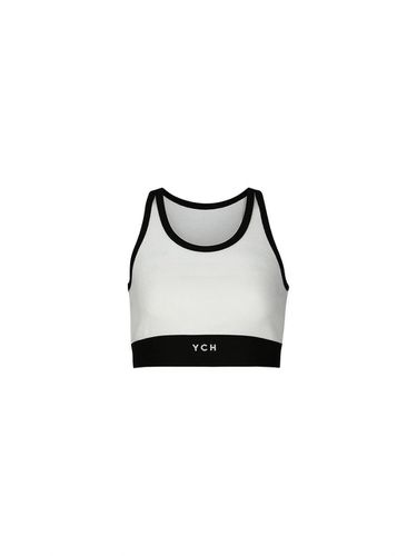 YCH LOGO CROPPED TOP (IVORY) - YCH - Modalova