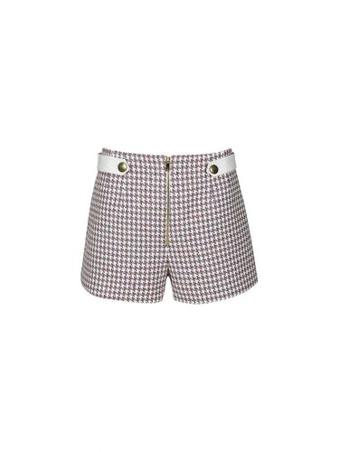 BUTTON TWEED SHORTS - YCH - Modalova