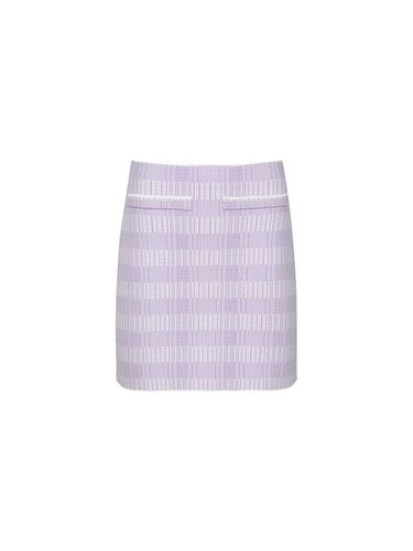 PATCH POCKET RIBBED KNIT MINI SKIRT () - YCH - Modalova