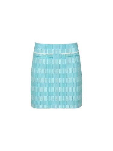 PATCH POCKET RIBBED KNIT MINI SKIRT () - YCH - Modalova