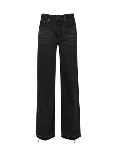 RAW HEM STRAIGHT LEG JEANS (SLATE) - YCH - Modalova