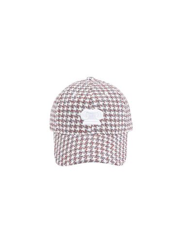 EMBROIDERED TWEED BASEBALL CAP - YCH - Modalova