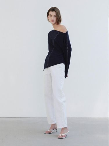 Straight cotton pants / White - Ihr - Modalova