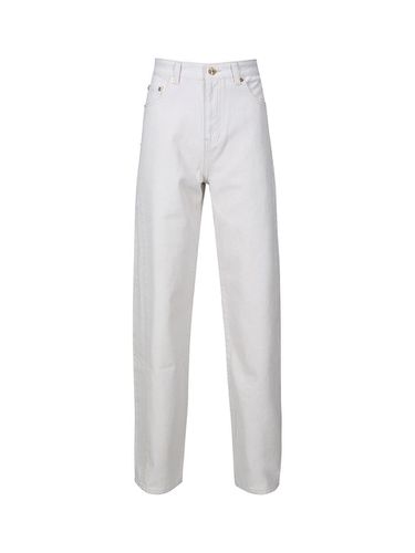 STRAIGHT LEG WHITE JEANS (WHITE) - YCH - Modalova