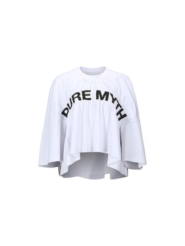 PURE MYTH PRINT SMOCKED T SHIRT () - YCH - Modalova