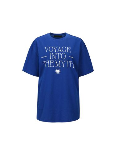 VOYAGE PRINT T SHIRT (BLUE) - YCH - Modalova