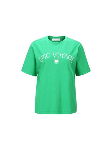 EPIC VOYAGE PRINT T SHIRT (GREEN) - YCH - Modalova