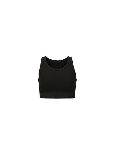 YCH LOGO CROPPED TOP (BLACK) - YCH - Modalova