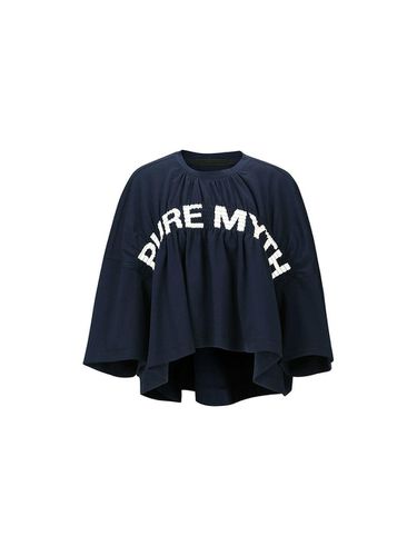 PURE MYTH PRINT SMOCKED T SHIRT () - YCH - Modalova