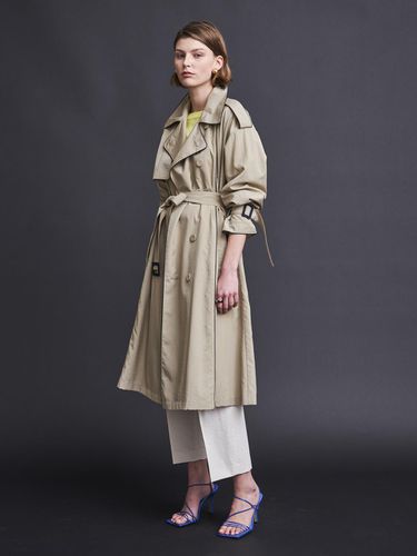 PIPING MAX TRENCH COAT_BEIGE - Maison de Ines - Modalova