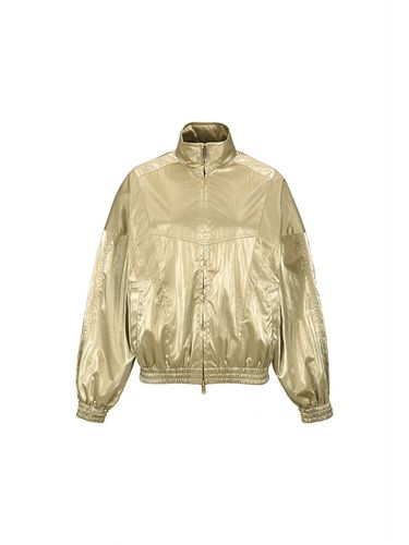 ZIP FRONT BOMBER JACKET (GOLD) - YCH - Modalova