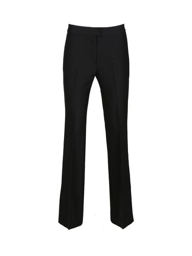 PINTUCK SIDE SLIT TROUSERS (BLACK) - YCH - Modalova