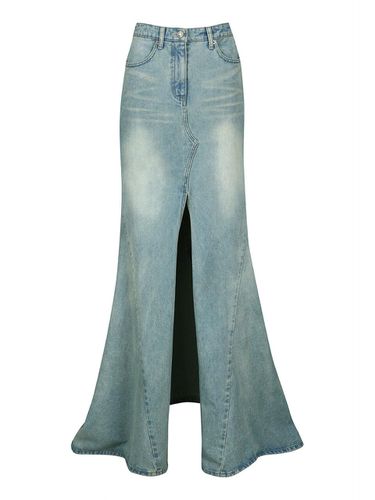 DENIM LONG SKIRT (SKY BLUE) - YCH - Modalova