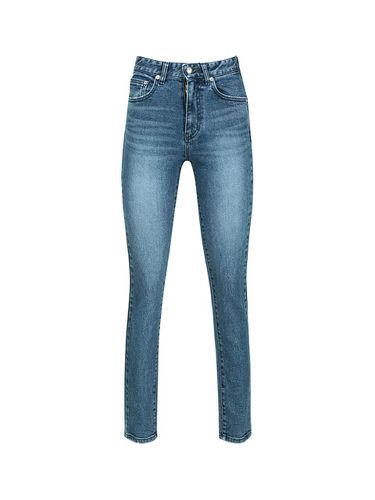 HIGH WAIST SKINNY JEANS (BLUE) - YCH - Modalova