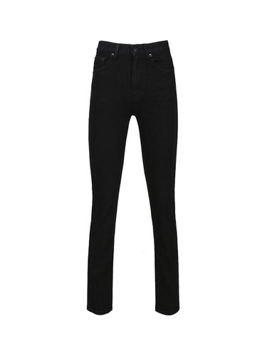 HIGH WAIST SKINNY JEANS (BLACK) - YCH - Modalova