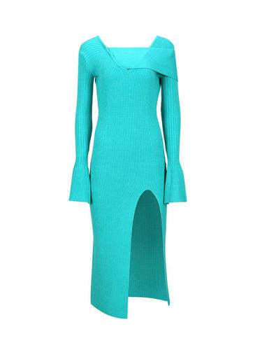 RIBBED KNIT DRESS (MINT) - YCH - Modalova