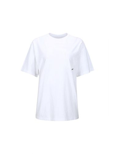 SHORT SLEEVE POCKET T SHIRT (WHITE) - YCH - Modalova