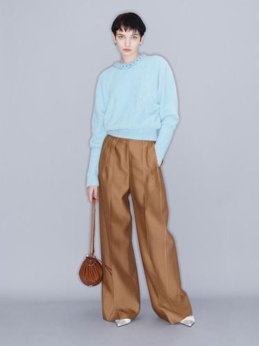 WIDE LEG TROUSERS (BROWN) - YCH - Modalova