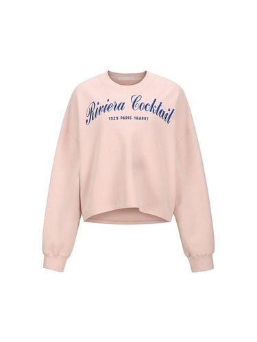 EMBROIDERED CASUAL SWEATSHIRT_PINK - YCH - Modalova